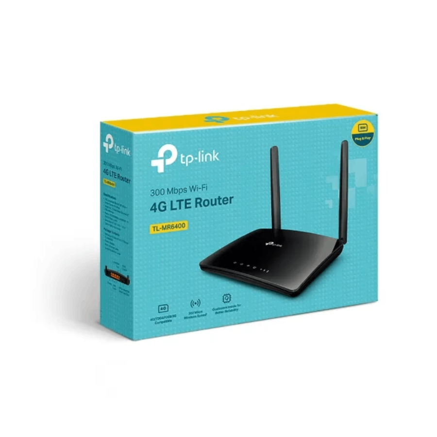 TP-Link TL-MR6400 Wireless N 4G LTE Router 300Mbps